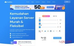 IDCloudHost：印度尼西亚VPS简单测评，原生IP解锁奈飞