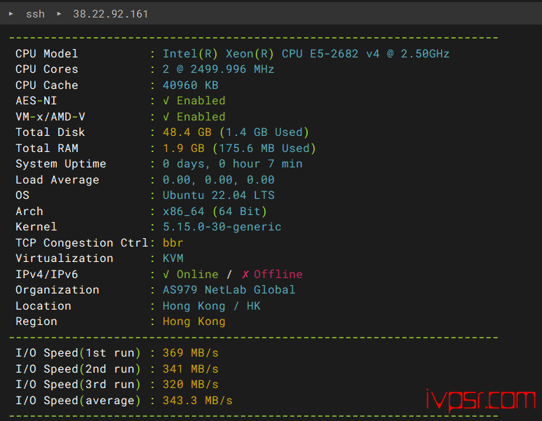 uuuvpsxianggangbgpcepingE5v01